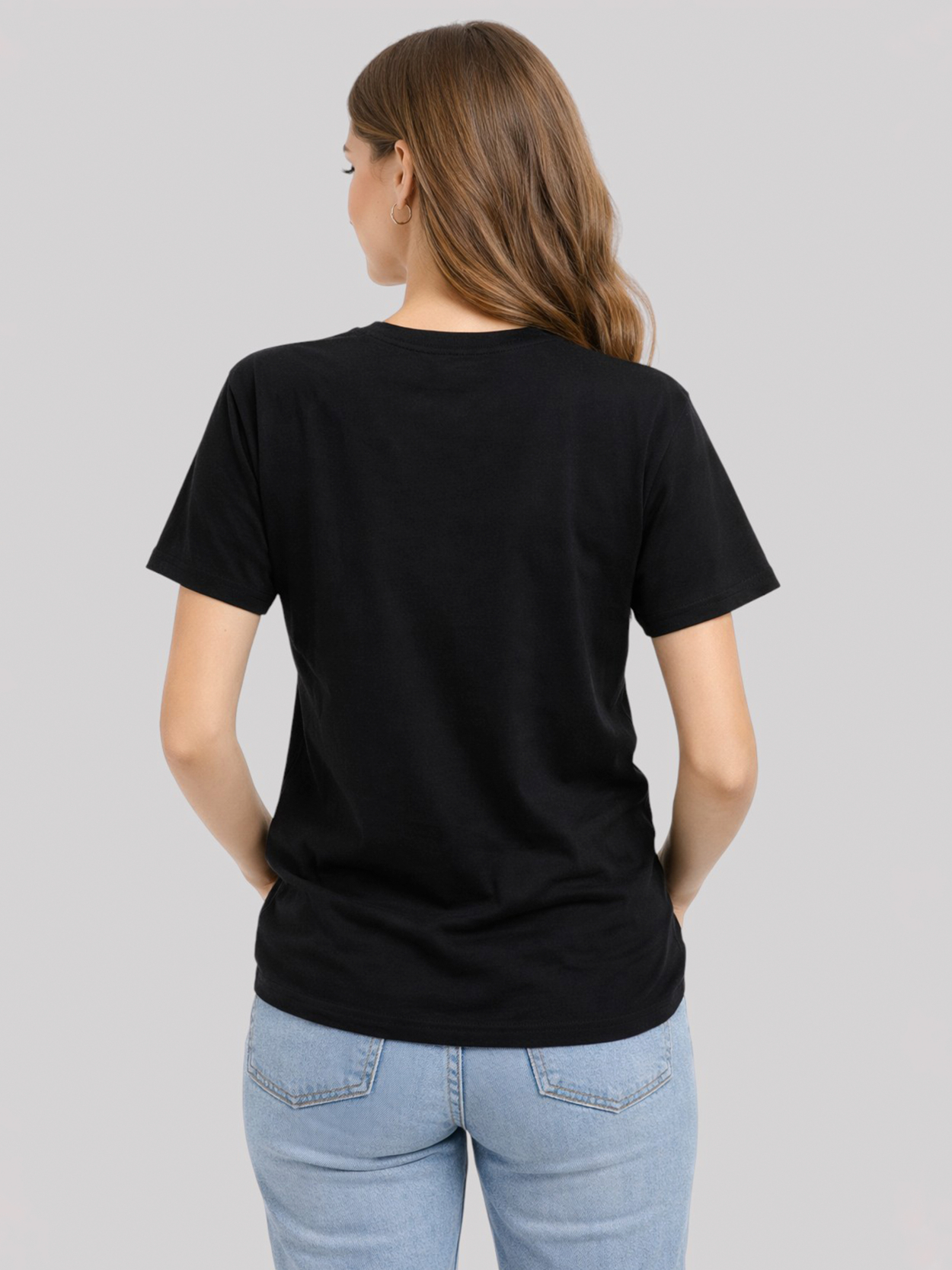 Women's t-shirt No. 1900 Black — фото 2