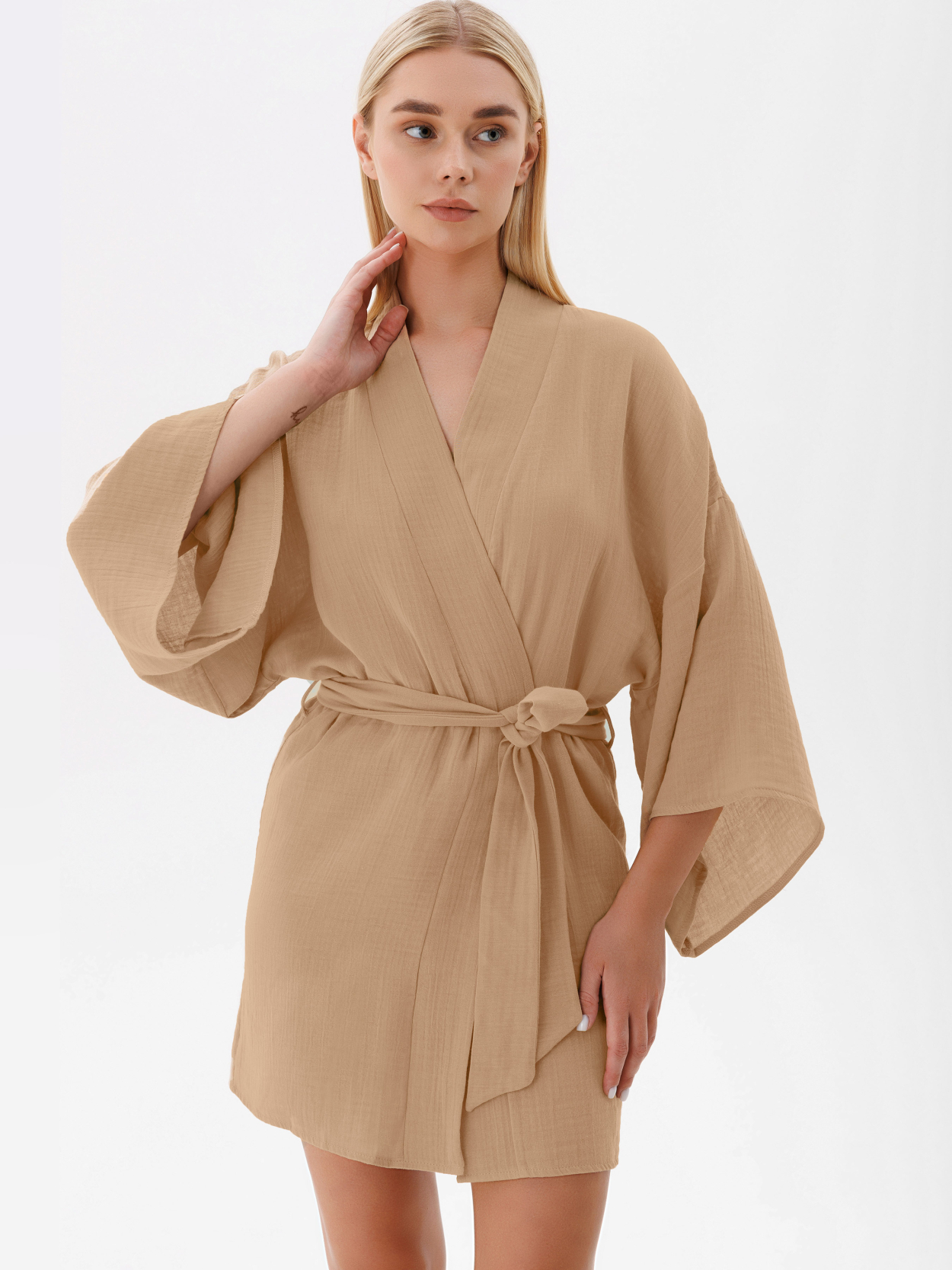 Home robe No. 1633 Beige — фото 1