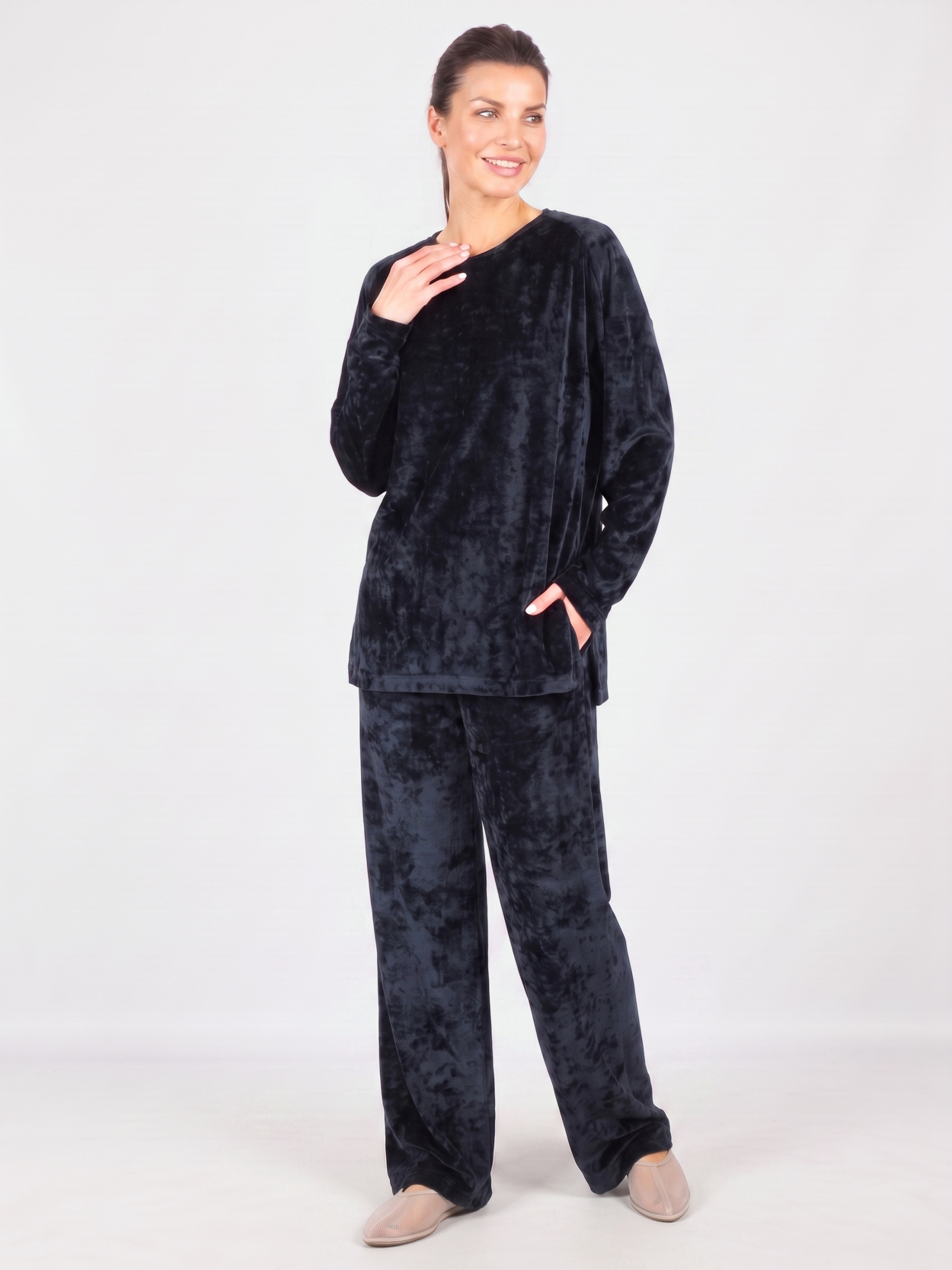 Women's suit No. 2031 Black — фото 1