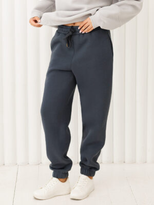 Штани жіночі №1627 Темно-сірий