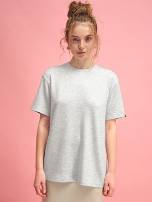 Women's T-shirt №1900 Light Gray