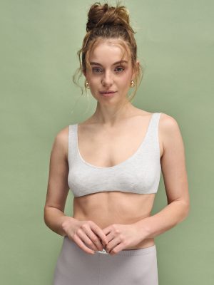 Топ жіночий №1927 Світло-сірий